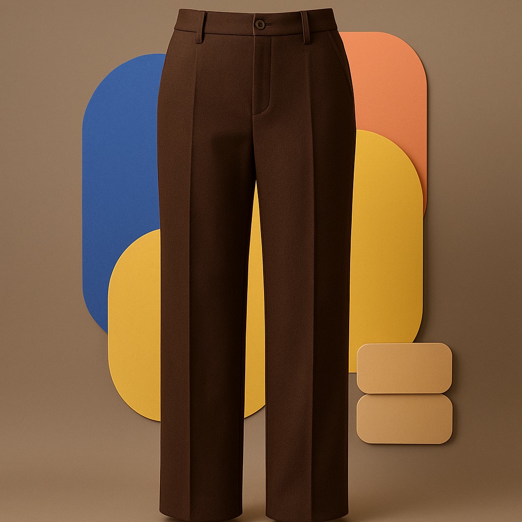 Cocoa Relaxed Trousers